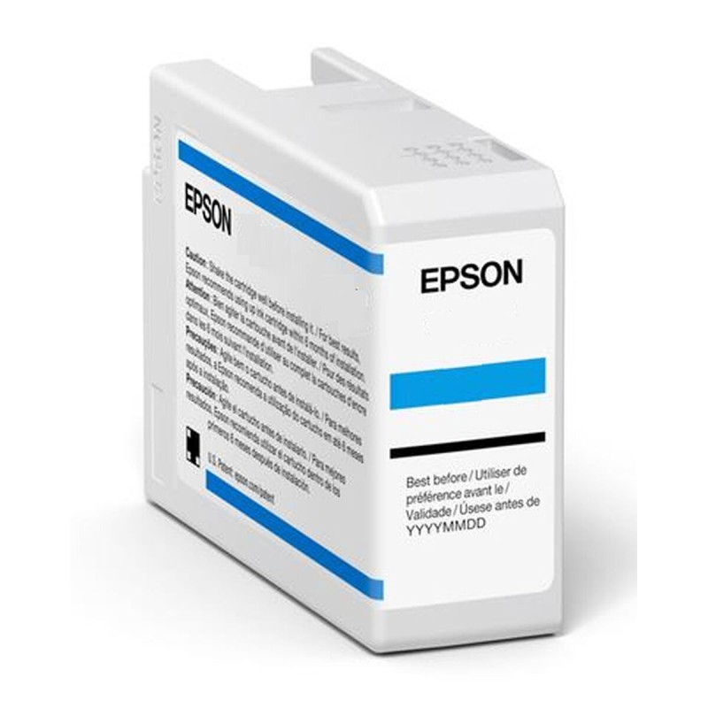 Cartouche d'encre originale Epson T47A2 Noir Cyan 50 ml