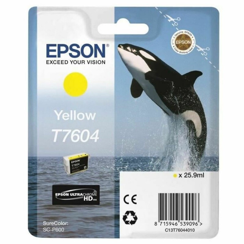 Cartouche d'encre originale Epson C13T76044010 Jaune