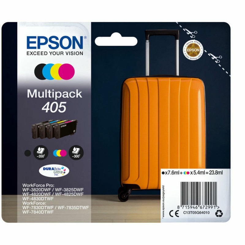 Cartouche d'Encre Recyclée Epson C13T05G64010 Multicouleur