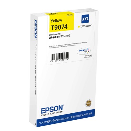 Cartouche d'encre originale Epson WF-6xxx XXL Jaune