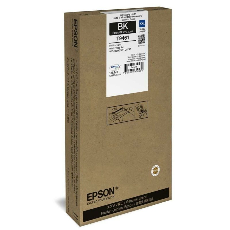 Cartouche d'encre originale Epson C13T946140 Noir Transparent