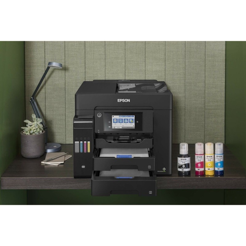 Imprimante Multifonction Epson EcoTank ET-5850 25 ppm WiFi Noir