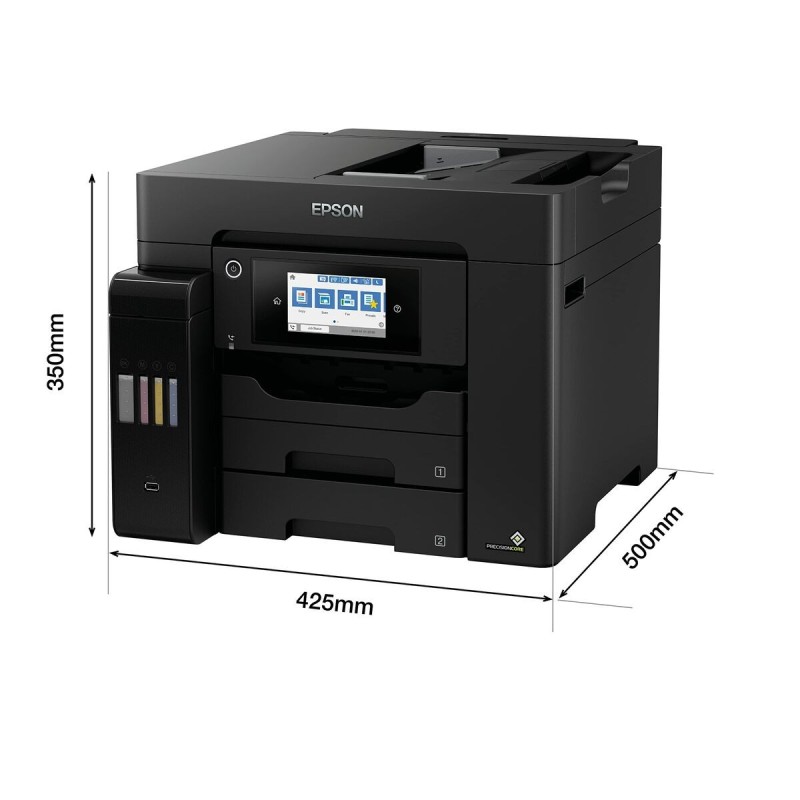 Imprimante Multifonction Epson EcoTank ET-5850 25 ppm WiFi Noir