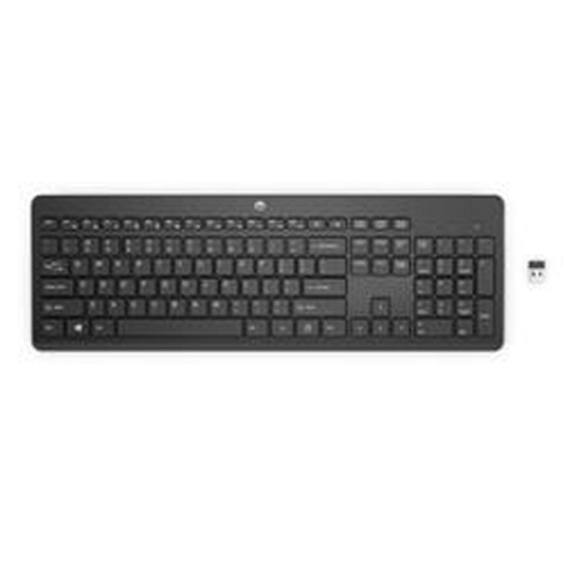 Clavier sans fil HP 3L1E7AA Noir