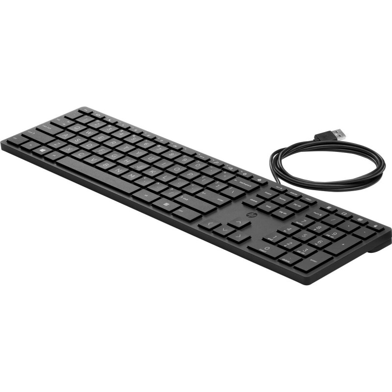 Clavier HP 9SR37AA Noir QWERTY