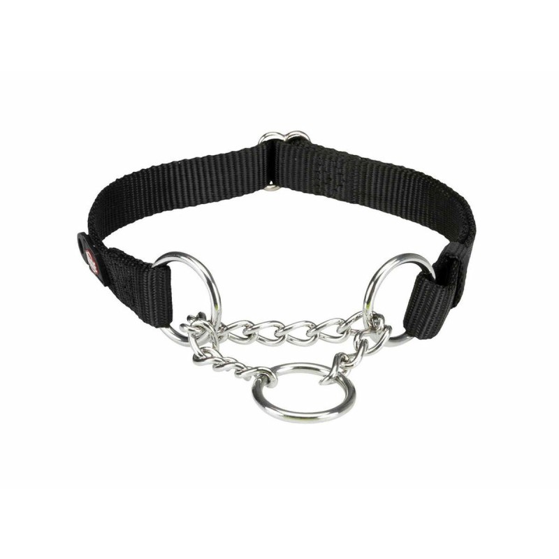 Collier de dressage Trixie New Premium Noir M/L 35-50 cm