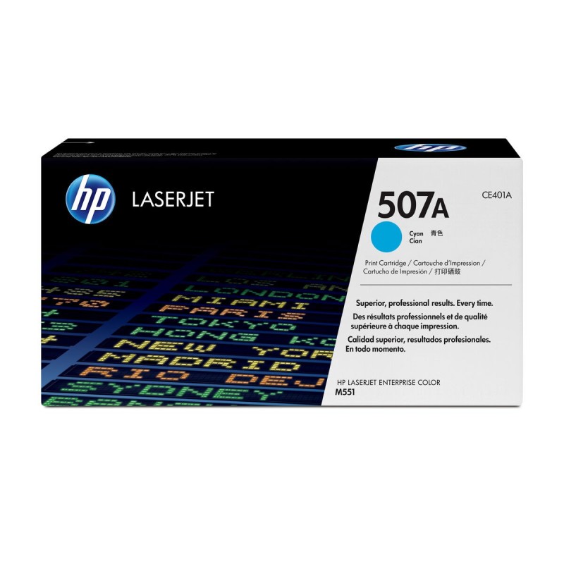 Toner HP 507A Cyan