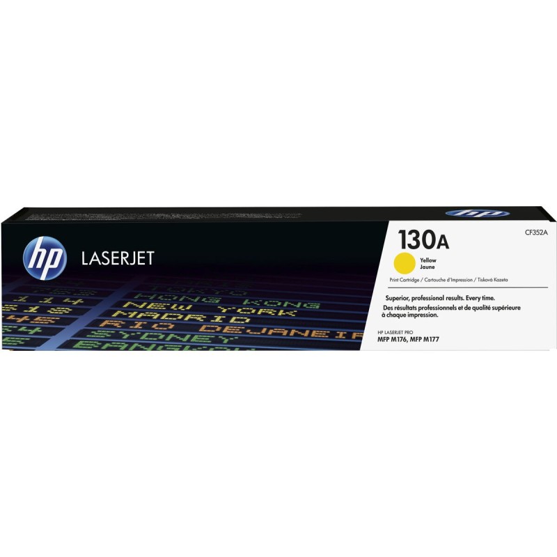 Toner original HP 130A Jaune