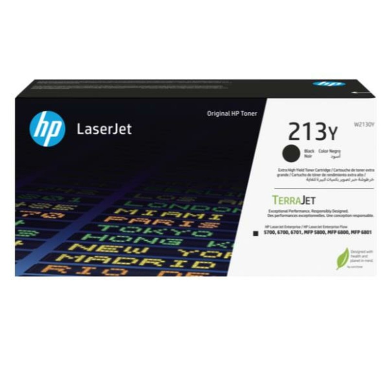 Toner original HP W2130Y Noir