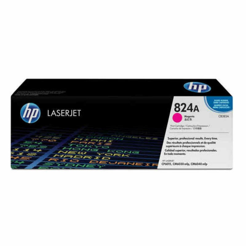 Toner original HP 824A Magenta Bleu/Blanc