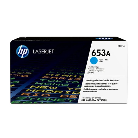 Toner original HP CF321A Cyan