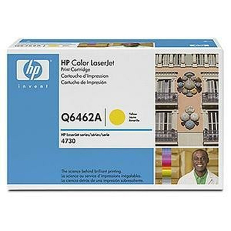 Toner original HP Q6462A Jaune