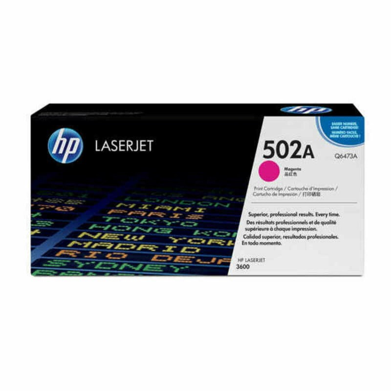 Toner original HP 502A Magenta