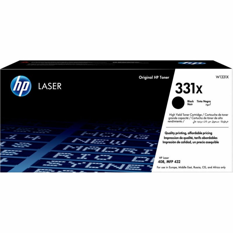 Toner original HP W1331X Noir