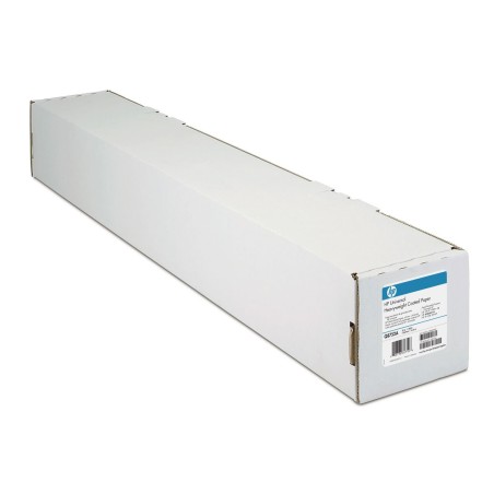 Rouleau de papier couché HP C6980A Blanc Revêtu 91 m