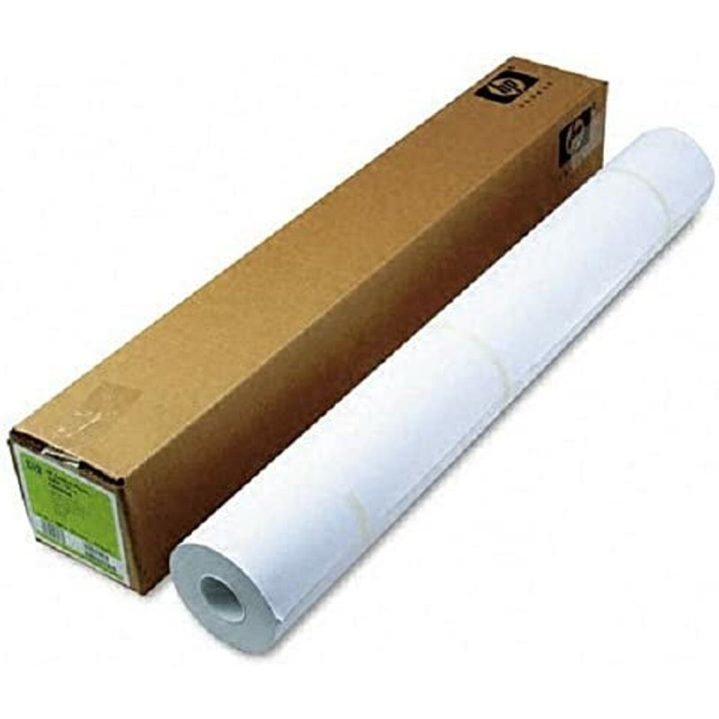 Rouleau de papier couché HP C6980A Blanc Revêtu 91 m