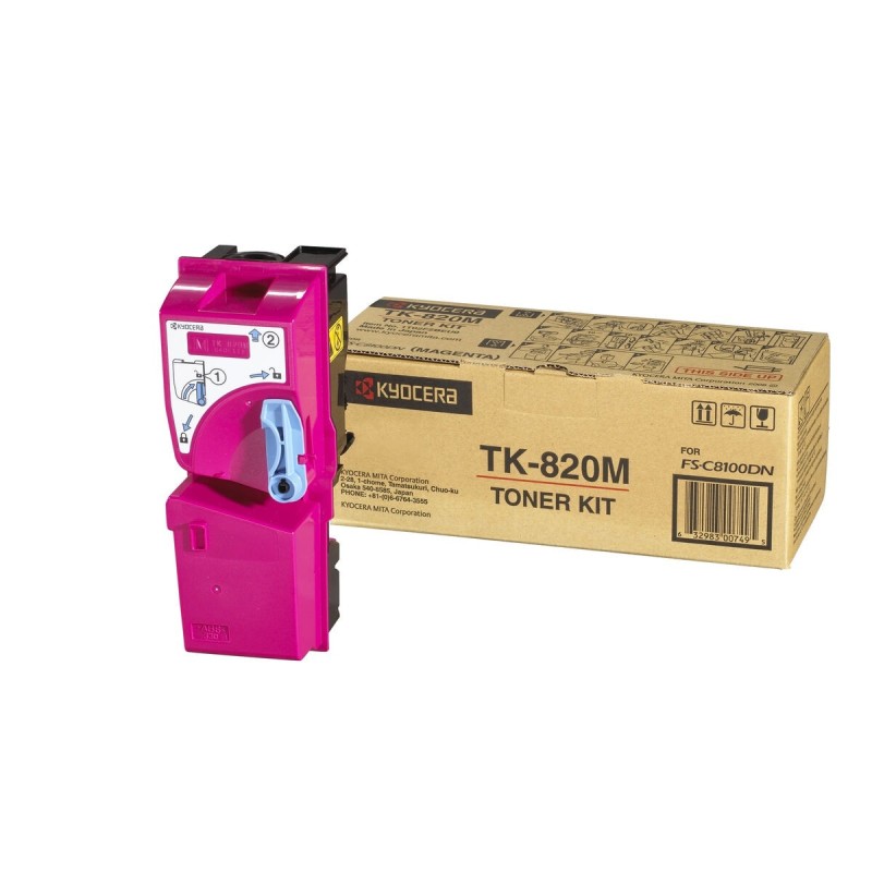 Toner original Kyocera TK-820M Magenta