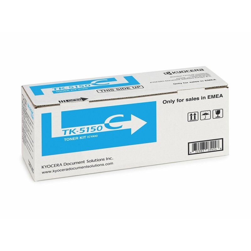 Toner original Kyocera TK-5150C Noir Cyan