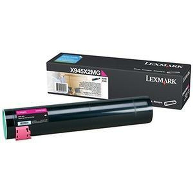 Toner original Lexmark X945X2MG Noir Magenta