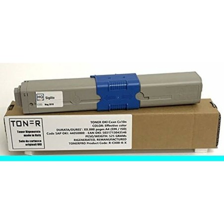 Toner original OKI 44469742 Noir Cyan