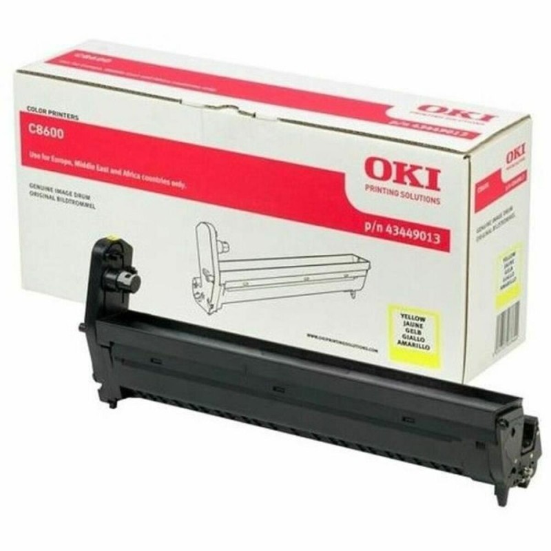 Toner OKI 44844469 Jaune Noir