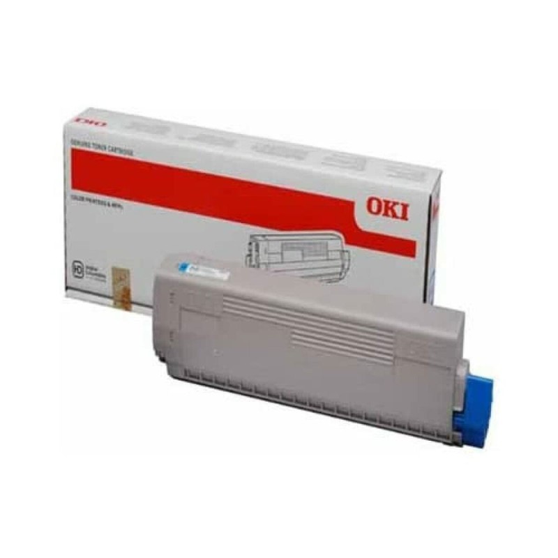 Toner original OKI 44844615 Noir Cyan