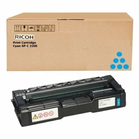 Toner original Ricoh 407544 Noir Cyan