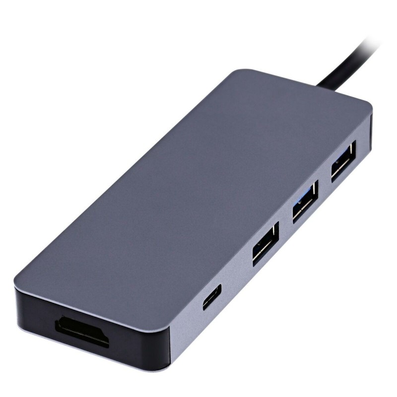 Hub USB T'NB iClick Gris