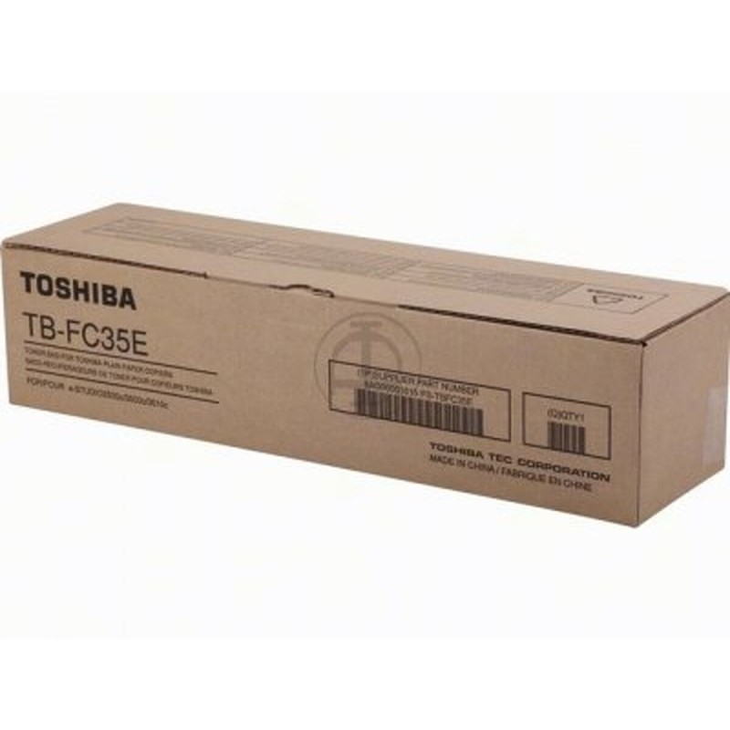 Récipient pour toner usagé Toshiba e-STUDIO2500c/3500c/3510c Blanc Noir