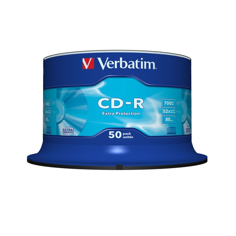 CD-R Verbatim 43351 52x 700 MB (50 Unités)