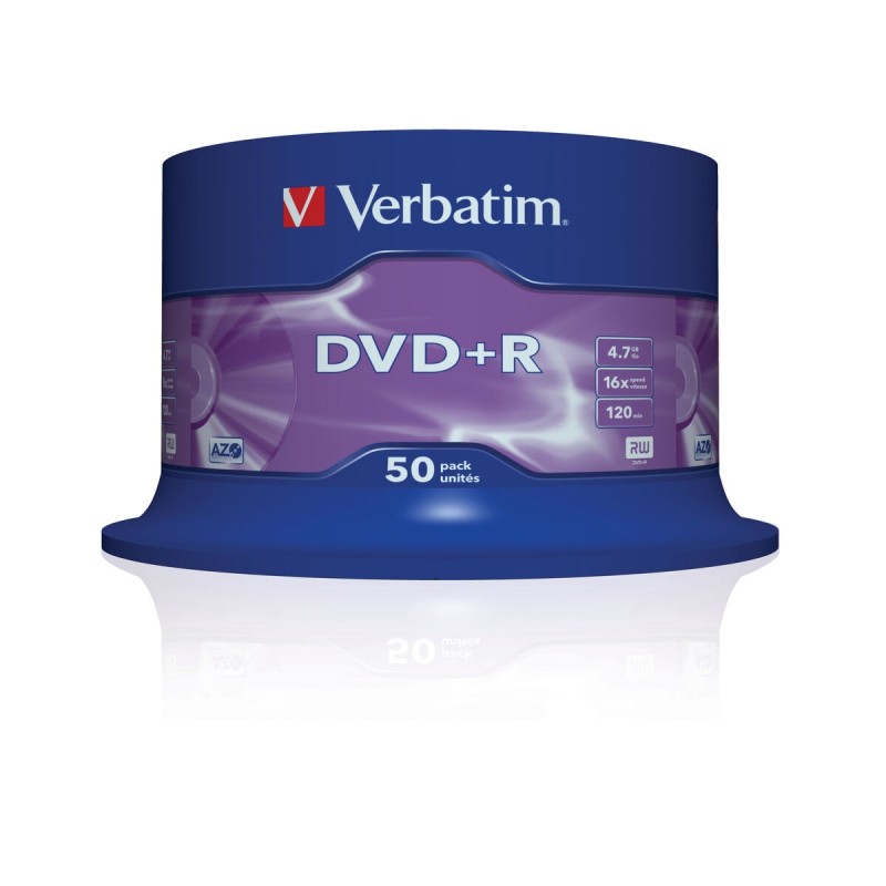 DVD+R Verbatim VB-DPR47S3A 50 Unités (50 Unités)