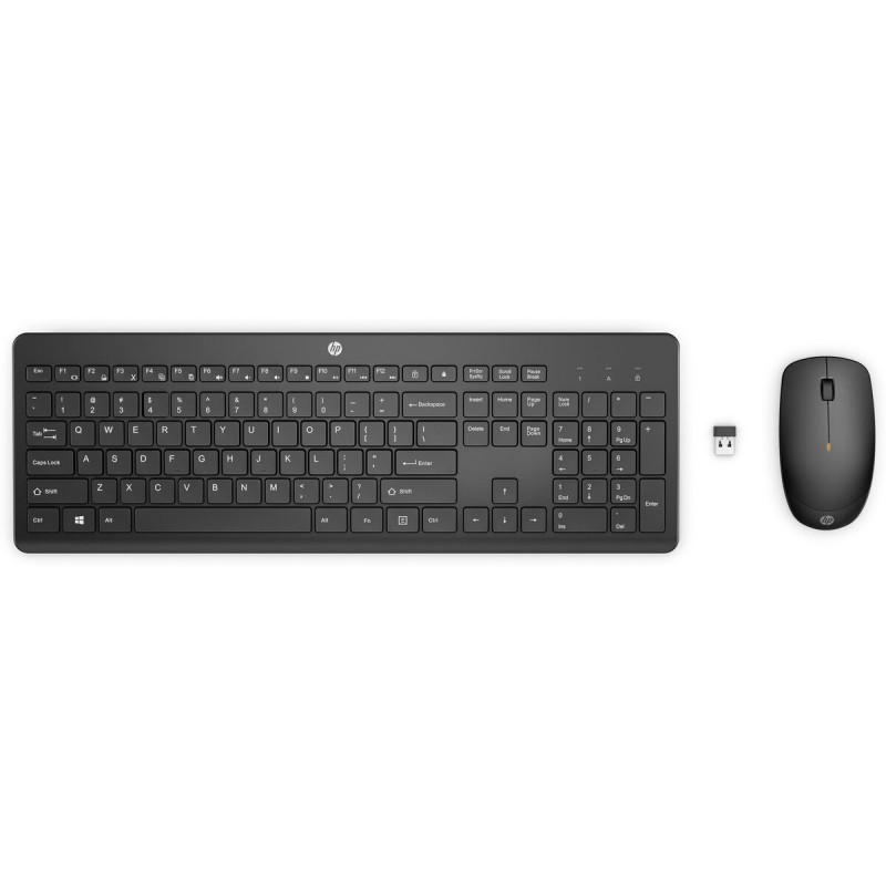 clavier et souris HP 235 Noir