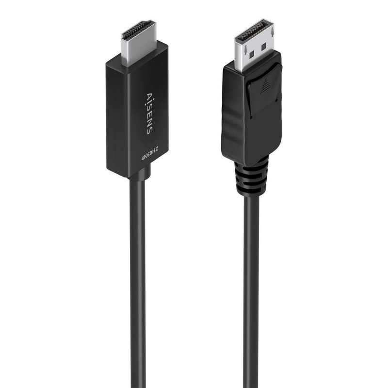 Adaptateur DisplayPort vers HDMI Aisens Noir 1