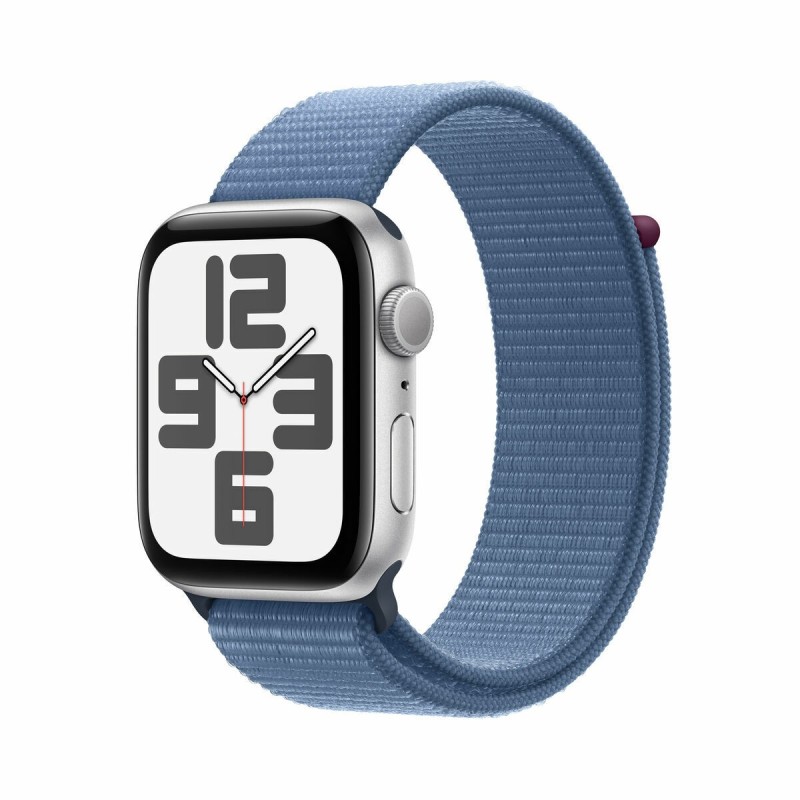 Montre intelligente Apple MREF3QL/A Bleu Argenté 44 mm