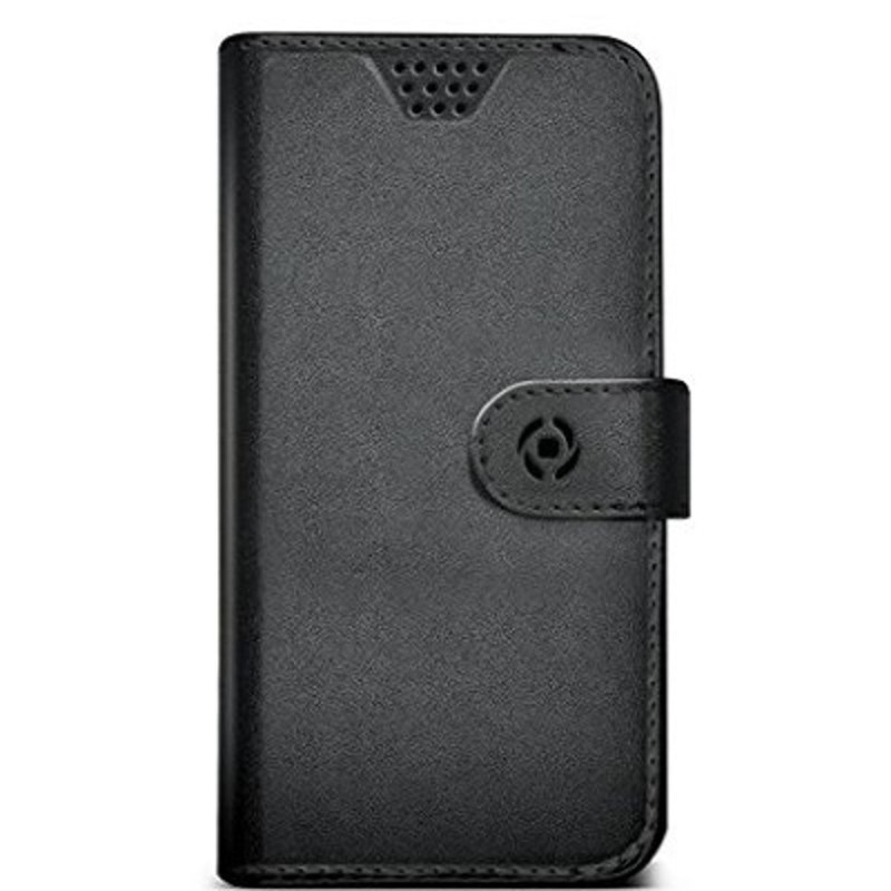 Protection pour téléphone portable Celly WALLYUNILBK Noir Universal