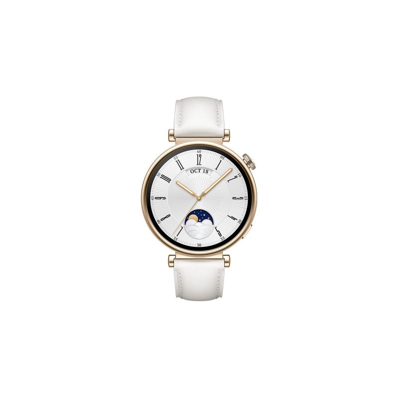 Montre intelligente GT4 Classic Huawei Watch GT 4 41mm Blanc Doré