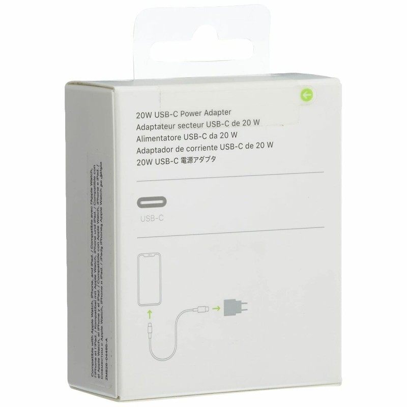 Chargeur mural Apple MHJE3ZM/A Blanc 20 W