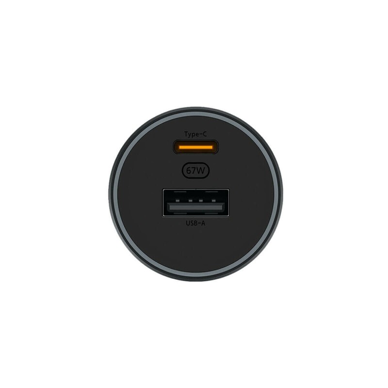 Chargeur de Voiture USB Universel + Câble USB-C Xiaomi BHR6814GL Noir 55 W