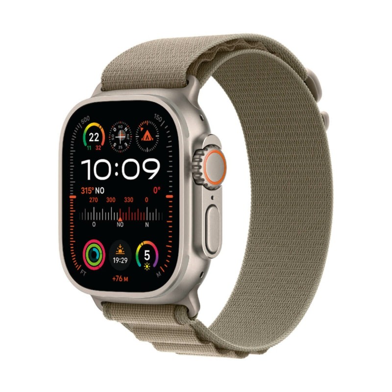 Montre intelligente Apple MREX3FD/A Titane Olive 49 mm