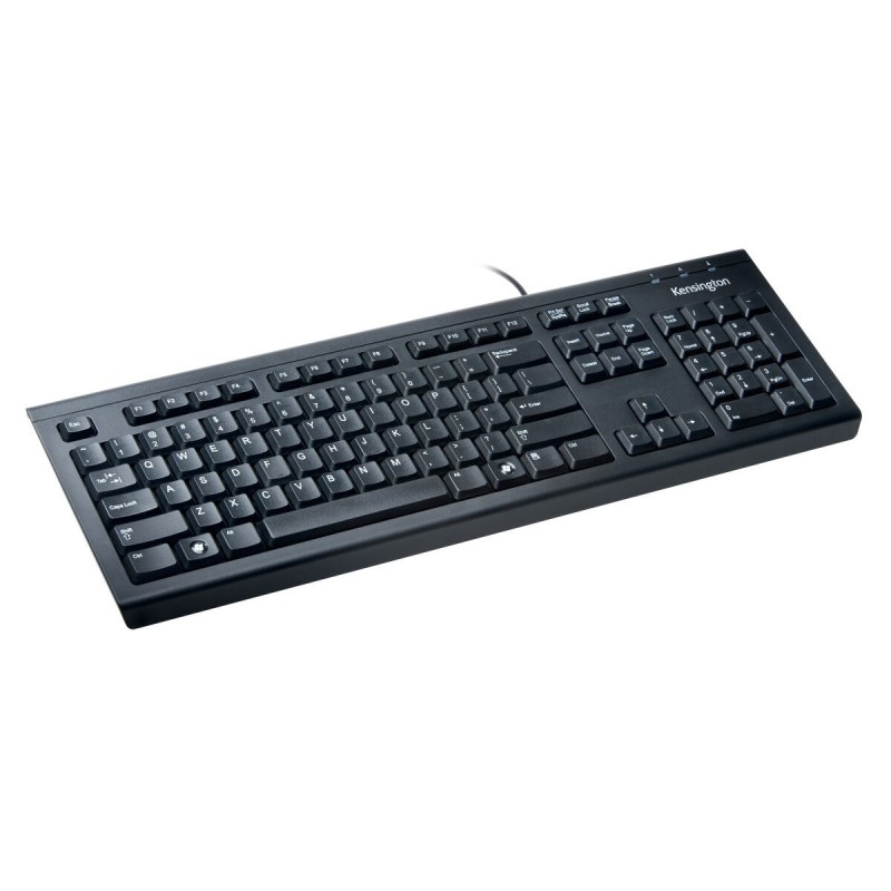 Clavier Kensington ValuKeyboard Noir Espagnol Qwerty