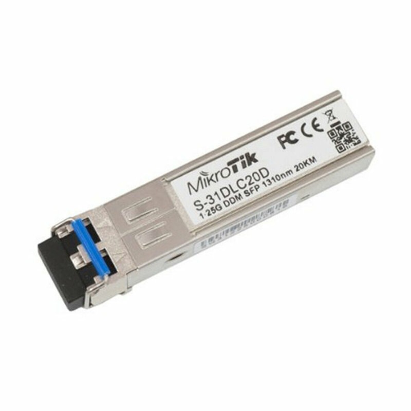 Module SFP+ à fibre optique multimode Mikrotik S+85DLC03D 300 m