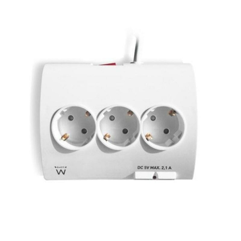 Multiprise 5 Prises avec Interrupteur Ewent EW3935 Bluetooth (1,5 m)