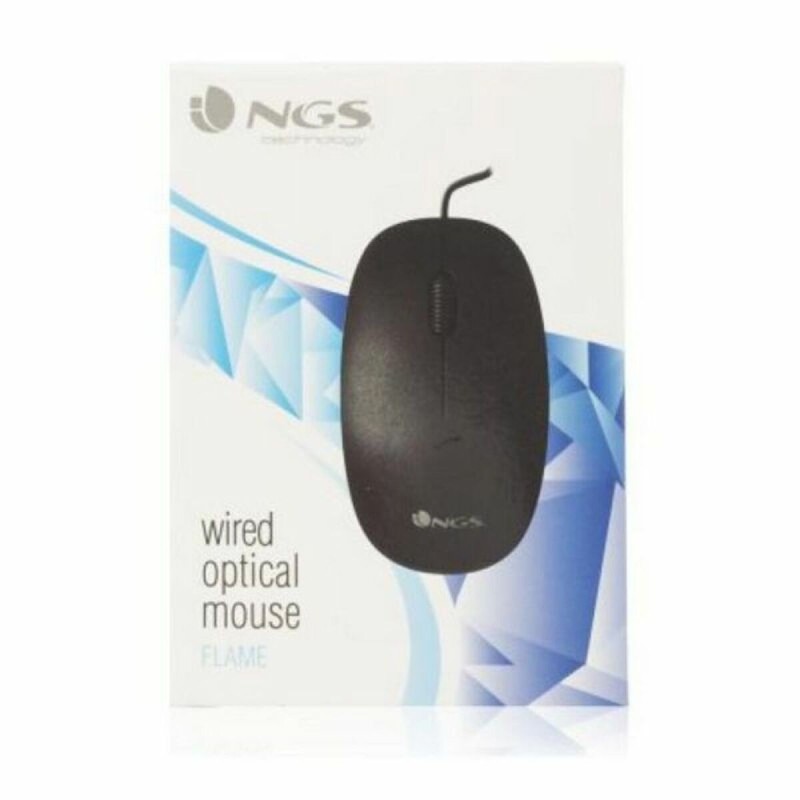 Souris Optique NGS NGS-MOUSE-0906 Noir