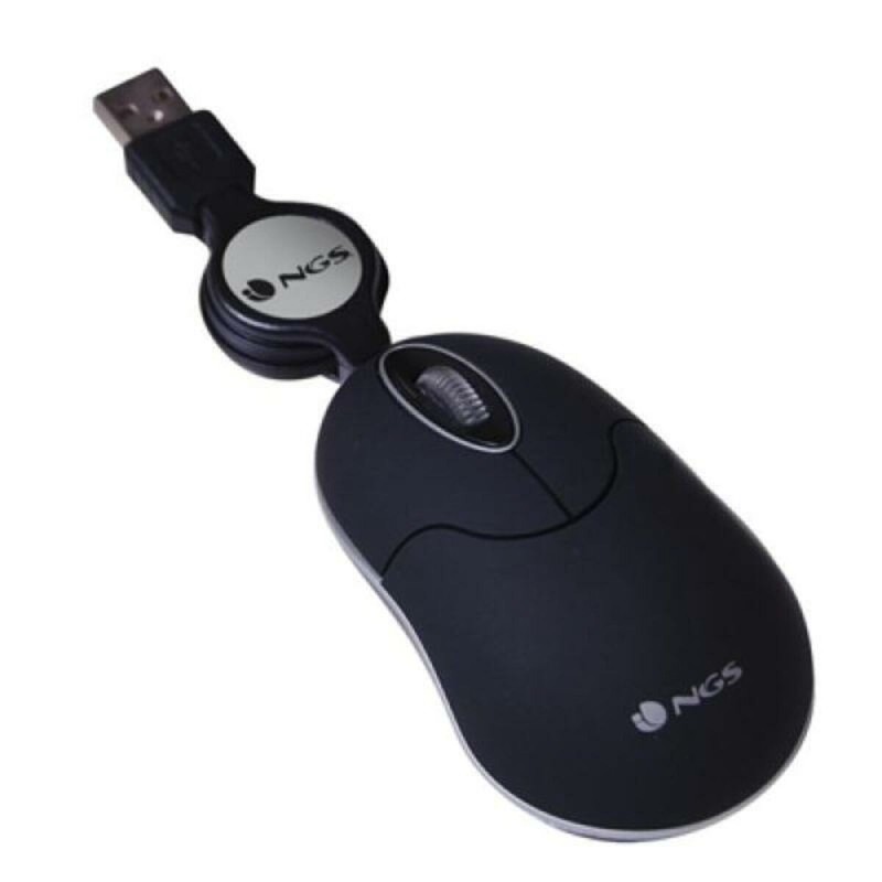 Souris Optique Rétractable NGS NGS-MOUSE-0973 Noir