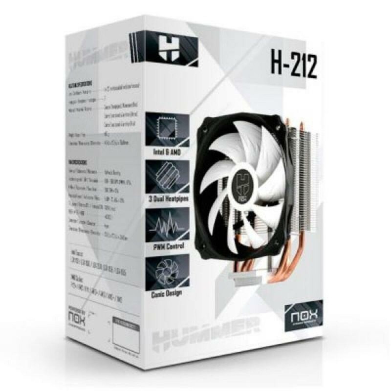 Ventilateur et dissipateur de chaleur Nox-Xtreme NXHUMMERH212