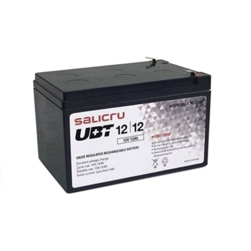 Batterie pour Système d'Alimentation Sans Interruption Salicru UBT 12/12 12 ah 12 v