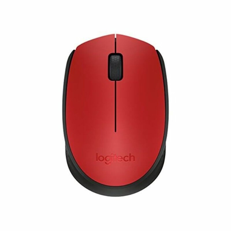 Souris sans-fil Logitech M171 1000 dpi Noir Rouge