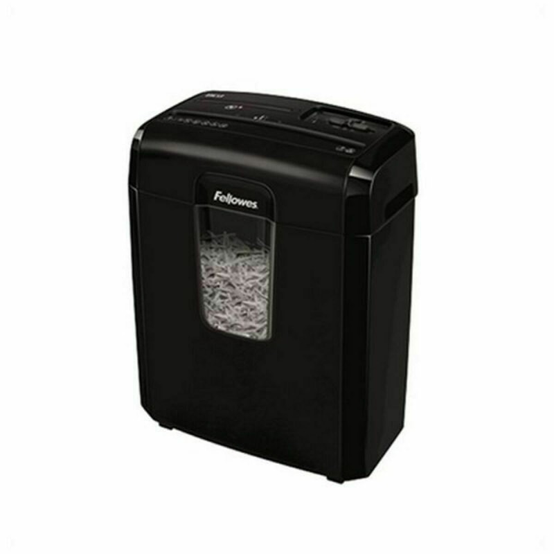 Déchiqueteuse de Papier Coupe Fine Fellowes 8Cd 14 L 4 x 35 mm Noir