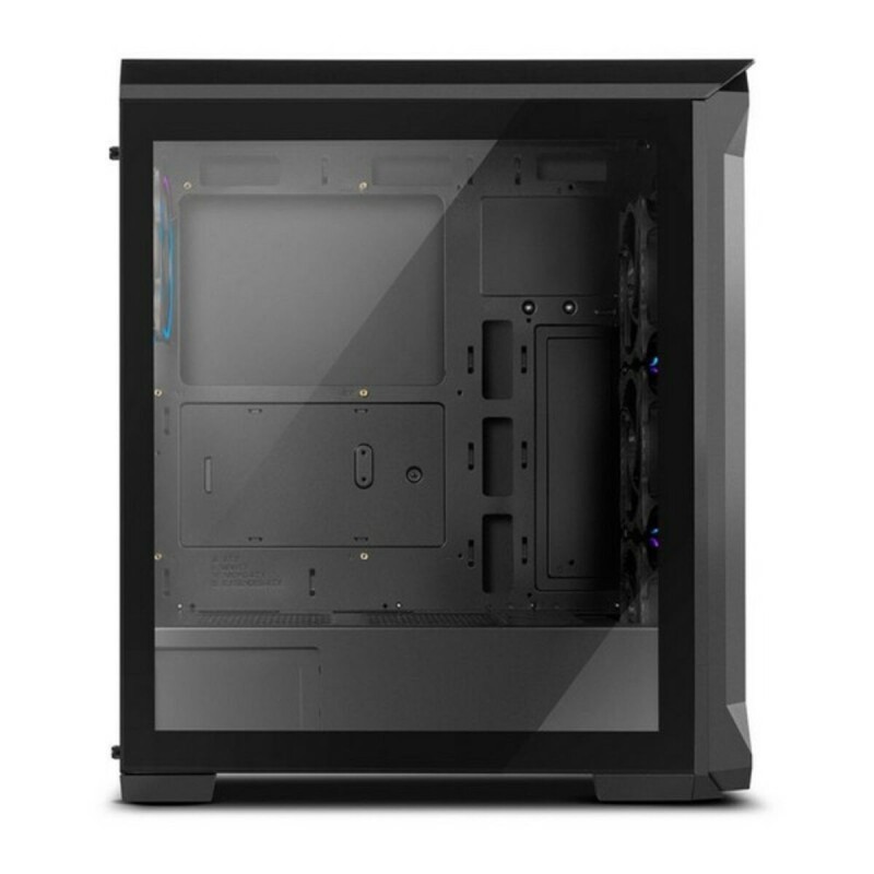 Boîtier Demi Tour Micro ATX / Mini ITX / ATX Nox-Xtreme Hummer Quantum Noir