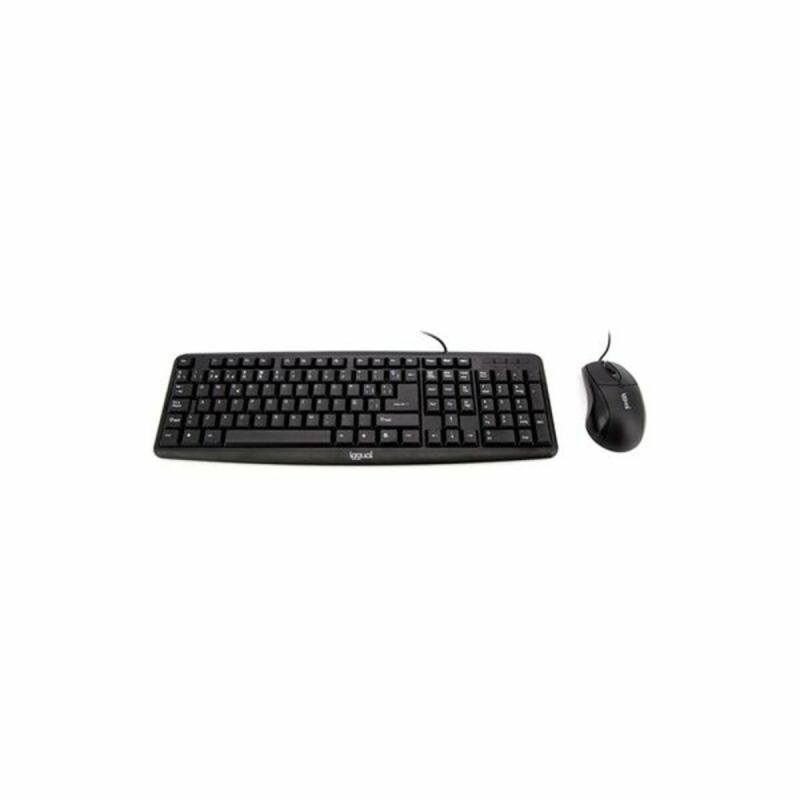 clavier et souris iggual COM-CK-BASIC QWERTY USB